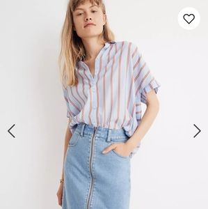 Madewell central shirt in Atwood stripe